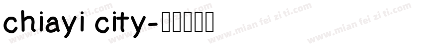 chiayi city字体转换